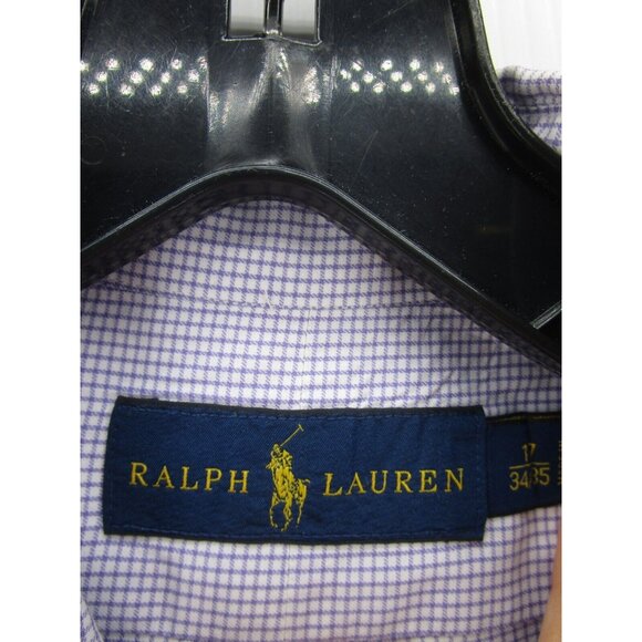 Ralph Lauren Shirt 17 Button Down Checkered Preppy Pony Breathable XL - Picture 9 of 11